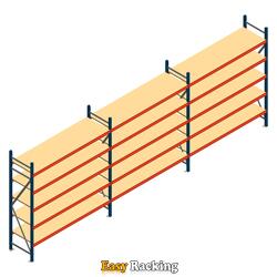 Voordeelrij grootvakstelling AR 2500x5758x600mm (hxbxd) - 5 niveaus