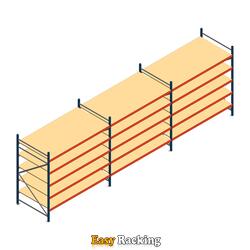 Voordeelrij grootvakstelling AR 2500x8308x1200mm (hxbxd) - 5 niveaus