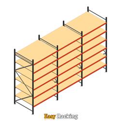 Voordeelrij grootvakstelling AR 3000x5038x1200mm (hxbxd) - 6 niveaus